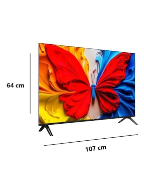 Pantalla Smart TV TCL QLED de 43 pulgadas Full HD 43Q3K con Android TV