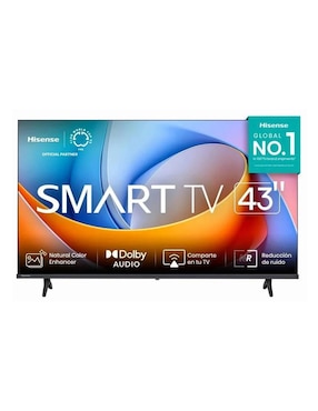 Pantalla Smart TV Hisense LED de 43 pulgadas Full HD 43A45NV con Vidaa