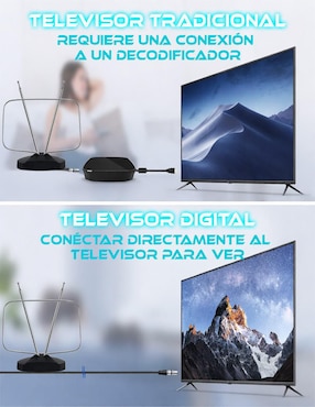Antena HD/TV de televisión Store Cline