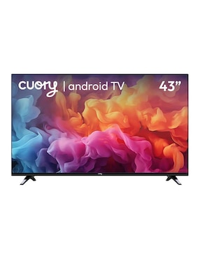 Pantalla Smart tv Cuory Qled de 43 pulgadas 4K/UHD CUO-43QLED con Android TV