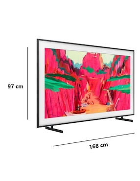 Pantalla Smart TV Samsung QLED de 75 pulgadas 4K/UHD QN75LS03FWF con AI Vision