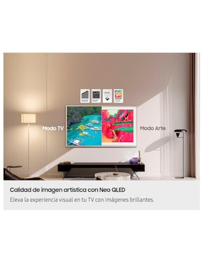 Pantalla Smart TV Samsung QLED de 75 pulgadas 4K/UHD QN75LS03FWF con AI Vision