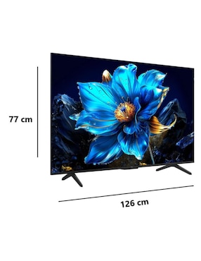 Pantalla Smart TV Tcl QLED de 50 pulgadas 4K/UHD 50Q6K con Google TV