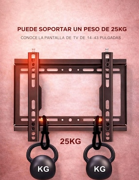 Soporte de pared Link Bits para pantalla fijo 14 - 42 pulgadas