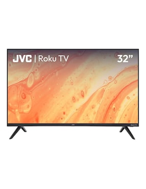 Pantalla Smart TV JVC LED de 32 pulgadas HD SI32RF con roku TV