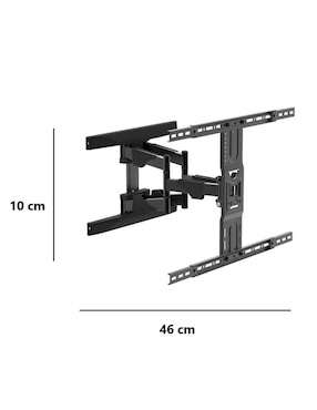 Soporte de pared Blackrock para pantalla articulado 40-75 pulgadas