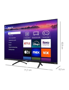 Pantalla Smart TV Aiwa QLED de 32 pulgadas HD AW32RKQ con Roku TV