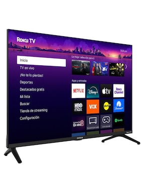 Pantalla Smart TV Aiwa QLED de 32 pulgadas HD AW32RKQ con Roku TV