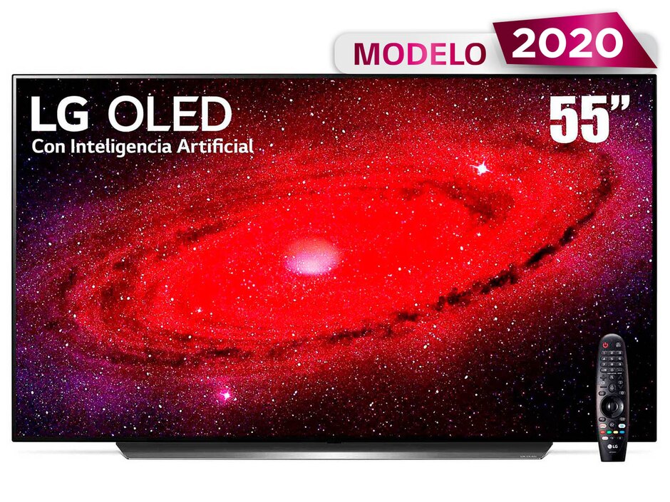 Pantalla OLED AI ThinQ 4K UHD de 55 Puadas, Modelo OLED55CXPUA 1
