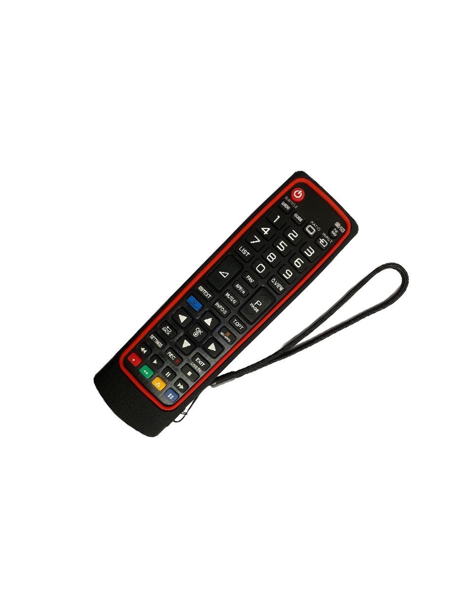 Control Remoto Para tv lg Smart 4k Modo futbol Funda Rojo UNIVERSAL