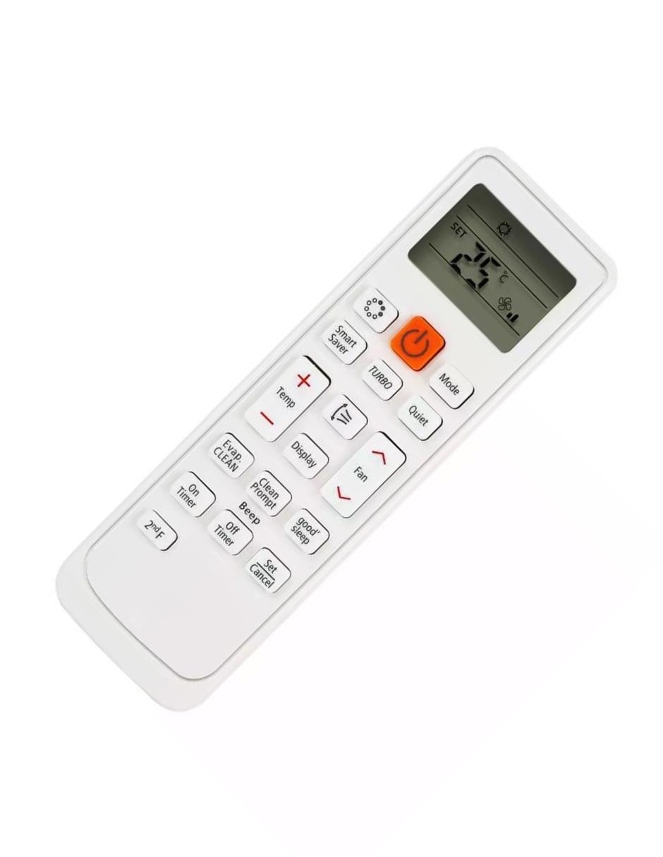 Control remoto para aire Acondicionado Minisplit Samsung Db63-02827a 2