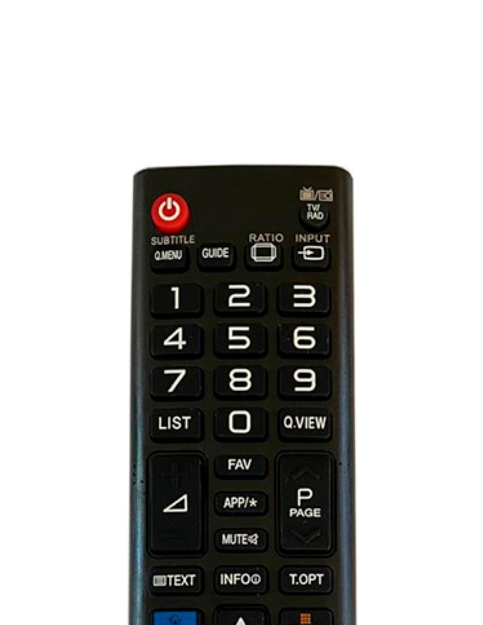 Control para pantalla LG Series Smart 42lb5800 3