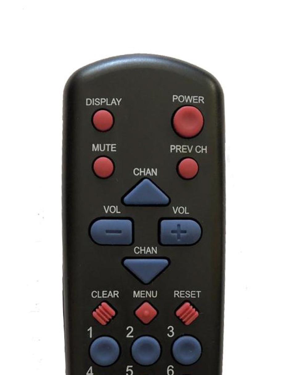 Control para Tv Analógica Rca 3