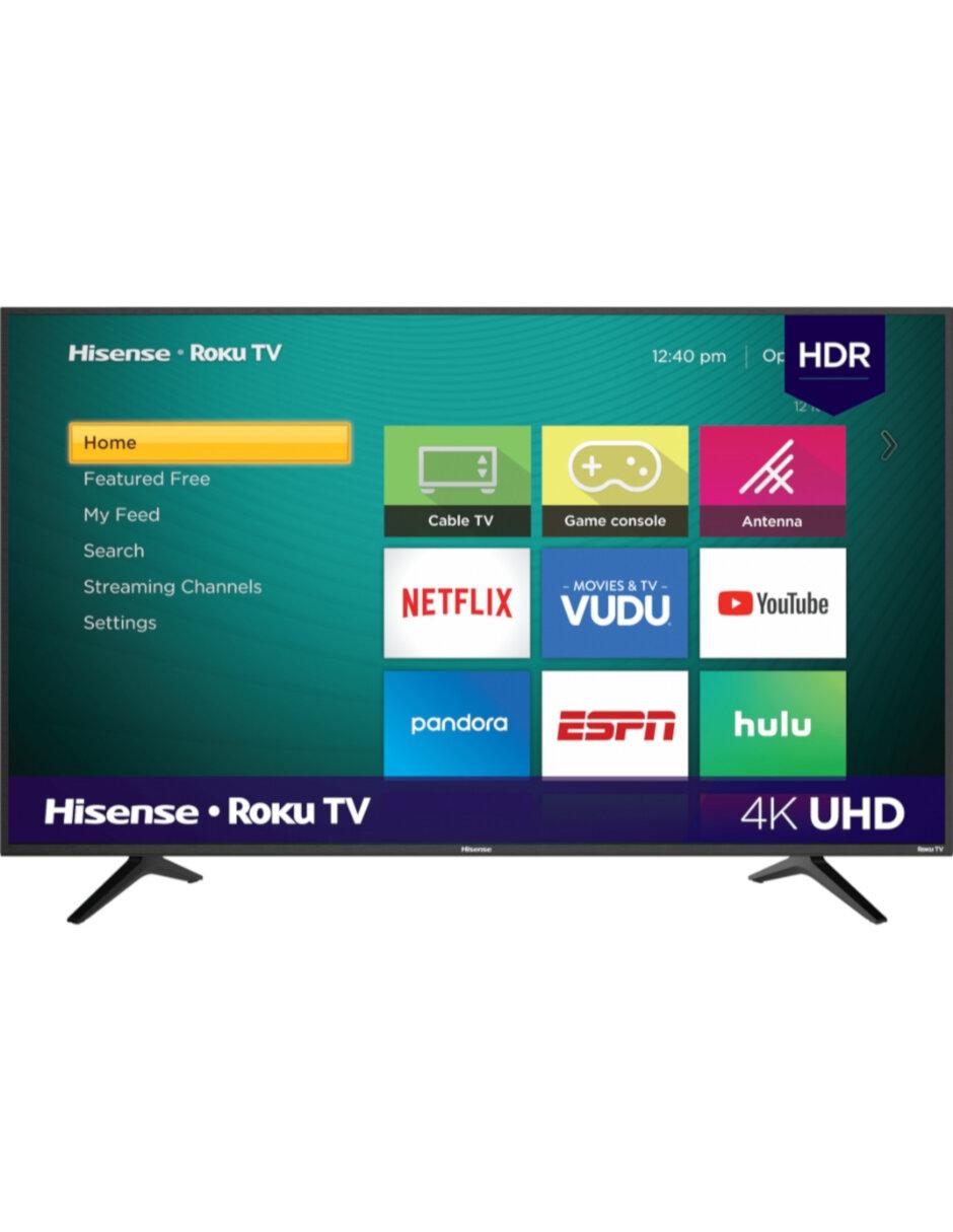 Pantalla Hisense 50 50R6E4 Smart TV Roku UHD 4K 120Hz LED