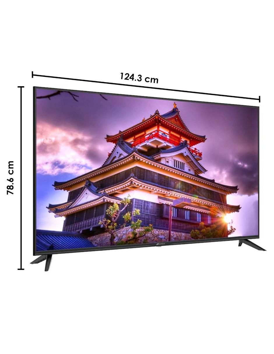 Pantalla Smart TV Sansui LED de 55 pulgadas 4K/UHD SMX55F3UAD con Android TV