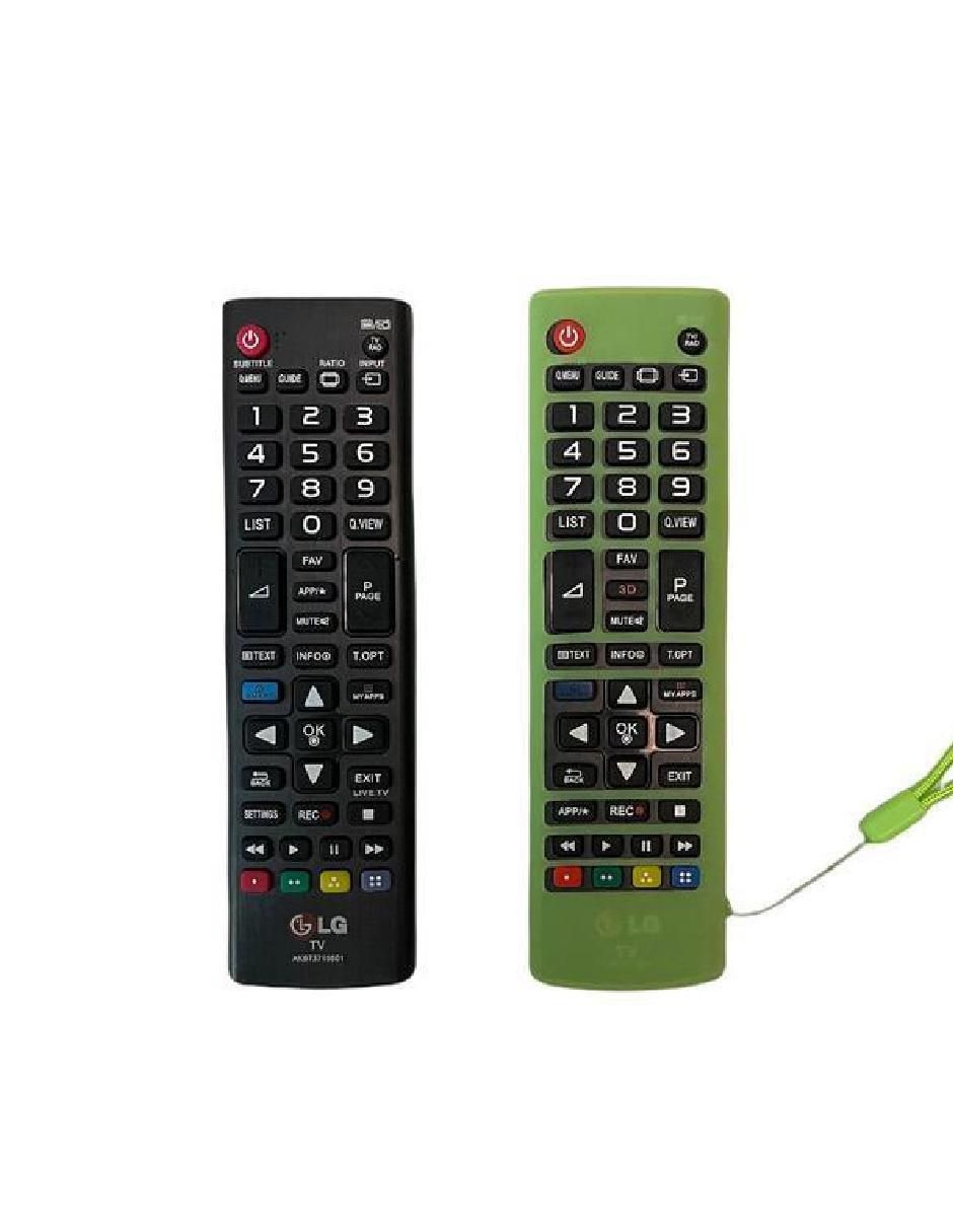 Control para Pantalla LG Smart TV + Pilas + Funda 2