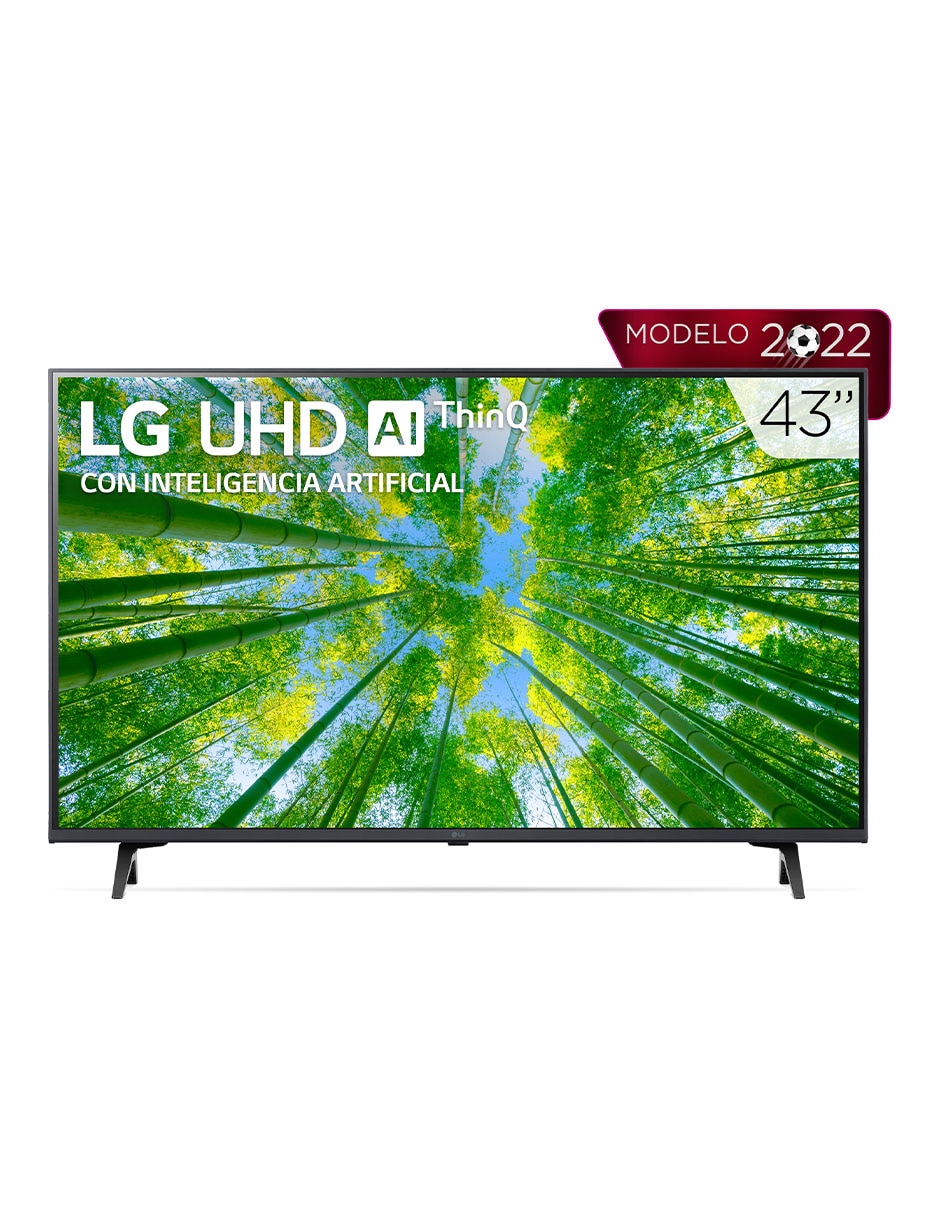 recibo alquiler Recreación Pantalla LG LED SMART TV de 43 pulgadas 4K/UHD 43UQ8000PSB con WebOS |  Liverpool.com.mx