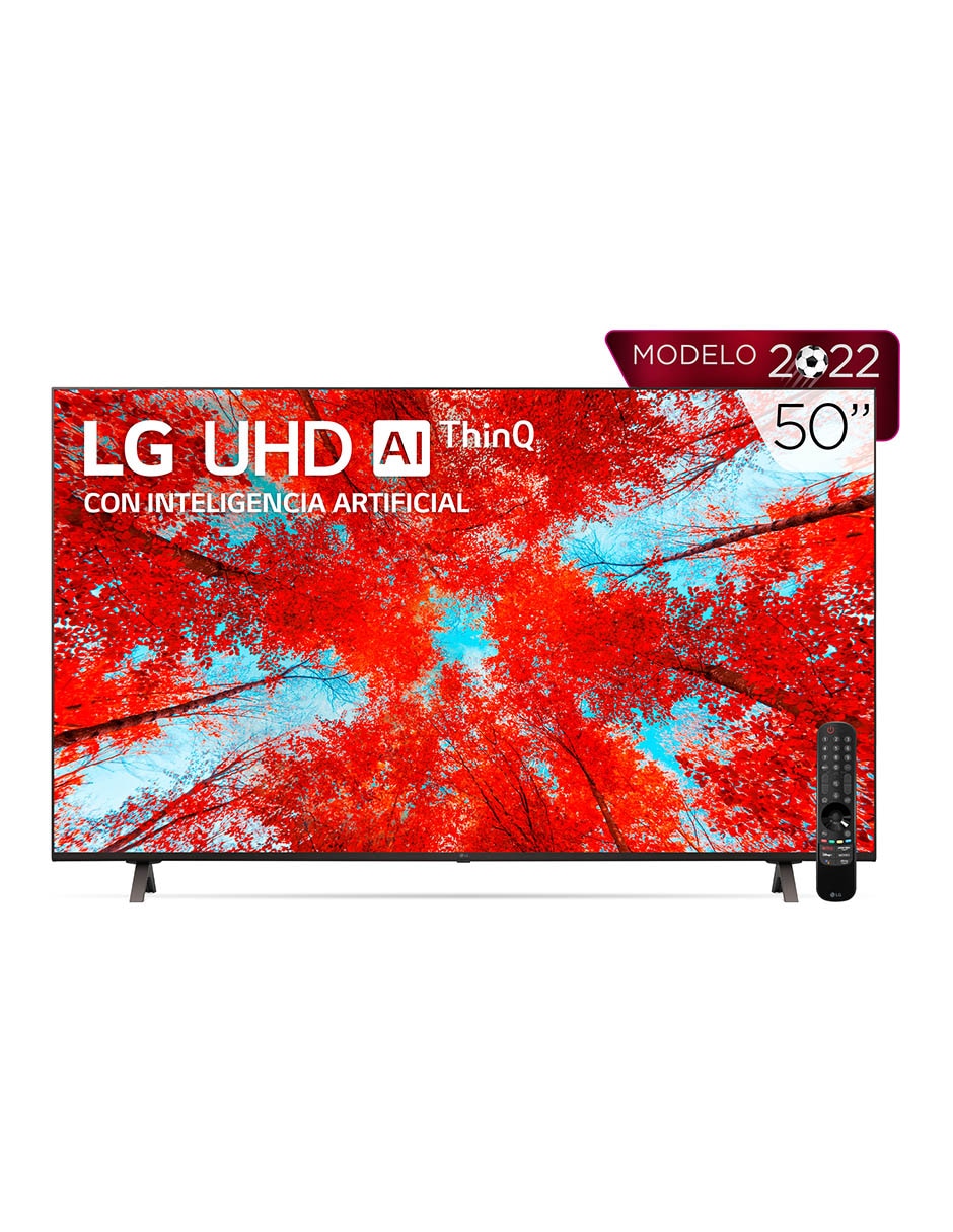 Pantalla LG LED Smart TV de 50 pulgadas 4K/UHD 50UQ9050PSC con WebOS |  