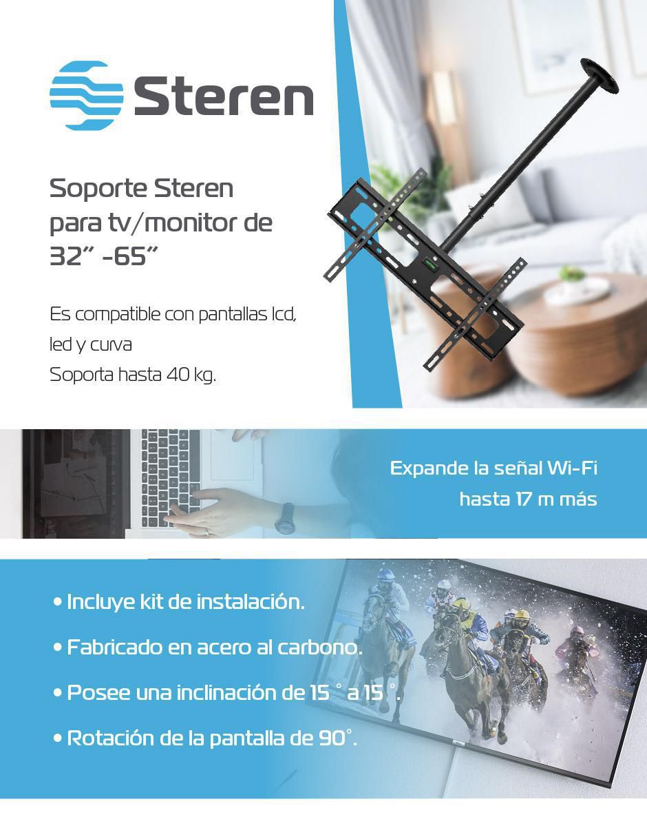 Soporte para pantalla fijo 4