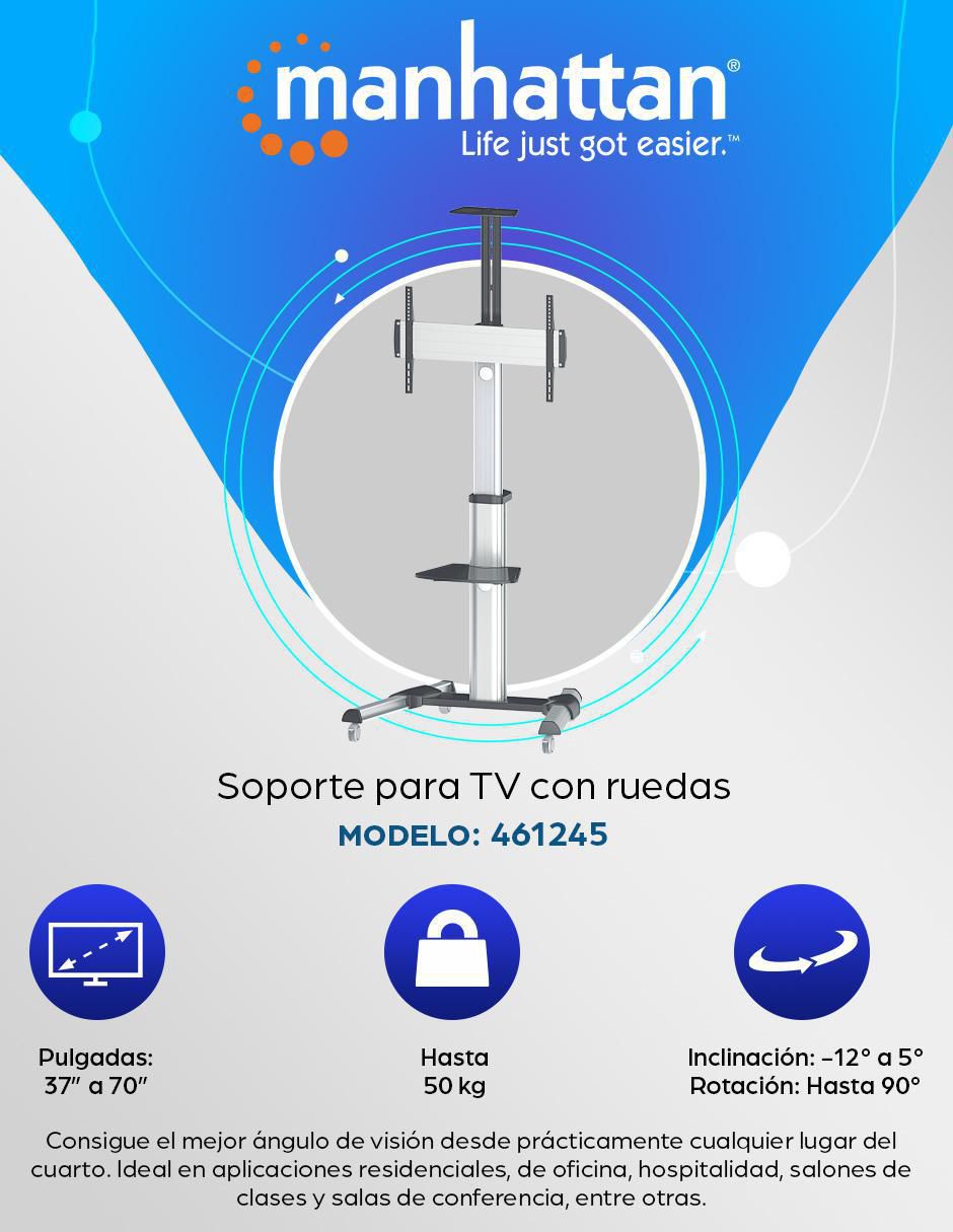 Soporte para pantalla portátil 37 - 70 pulgadas 5
