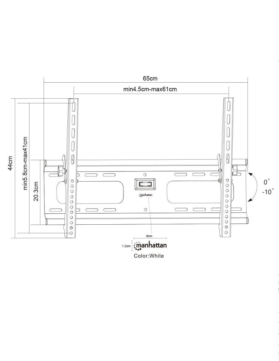 Soporte para pantalla fijo 5