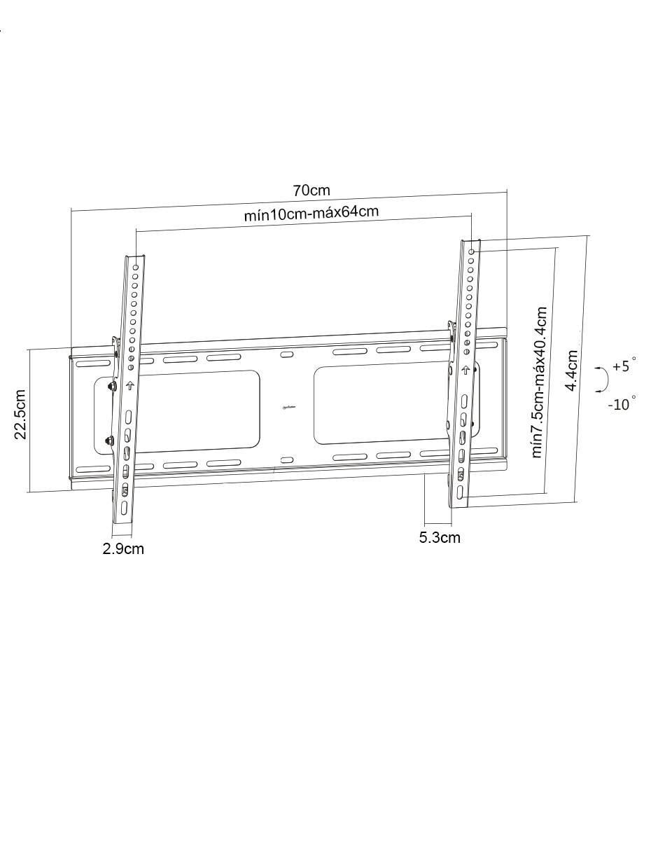 Soporte para pantalla inclinable 5