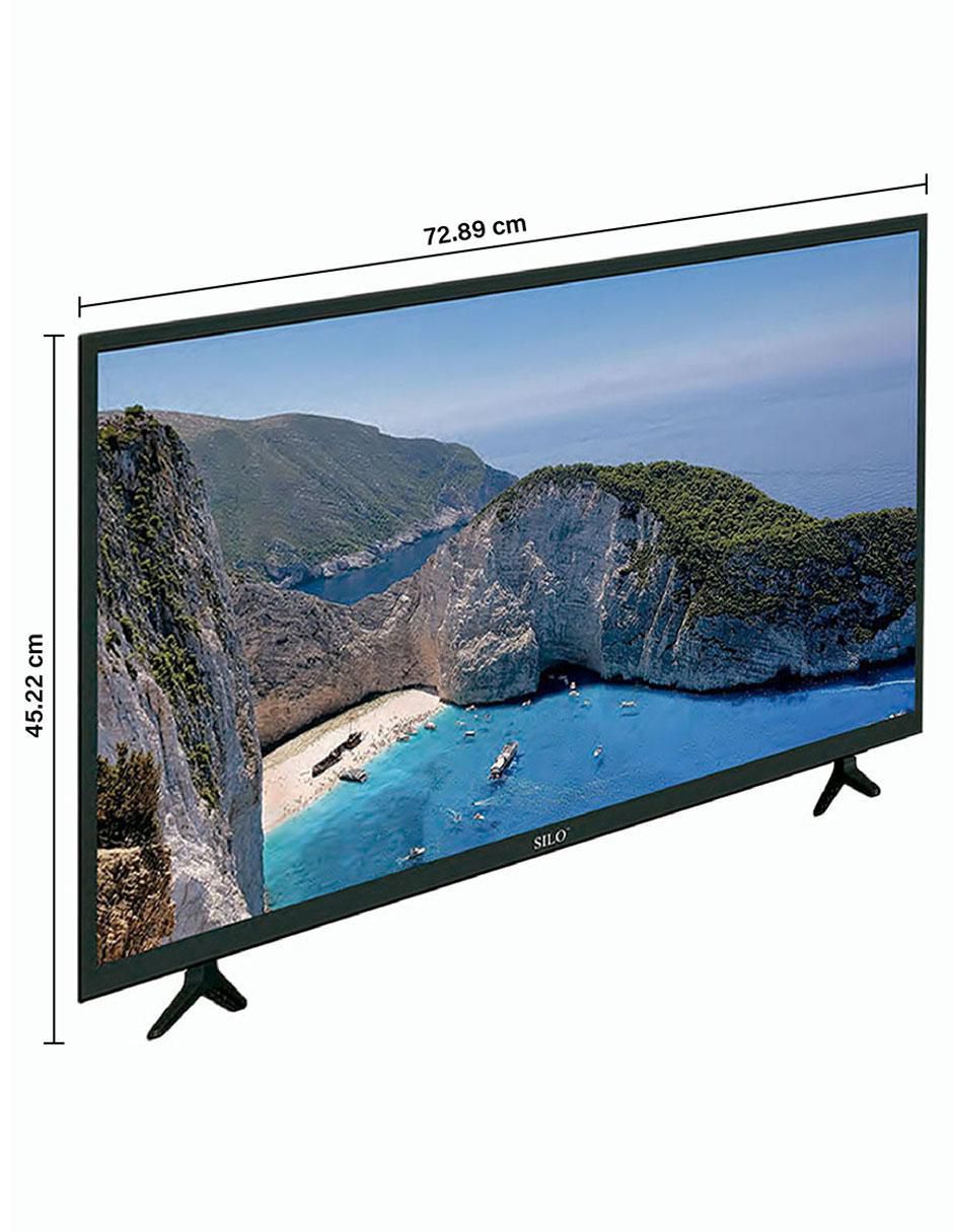 Pantalla Smart TV Philips LED de 32 pulgadas HD 6452 Series con Roku TV