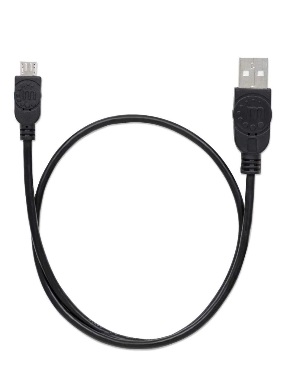 Cable micro USB a tipo USB A de 50 cm 4