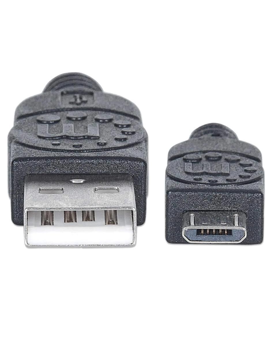 Cable micro USB a tipo USB A de 3 m 2
