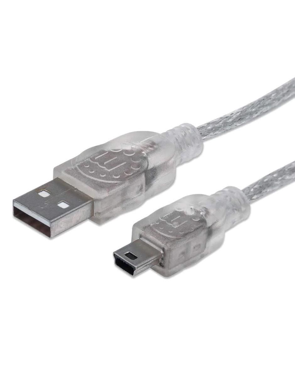 Cable USB Mini B a tipo USB A de 1.8 m 3