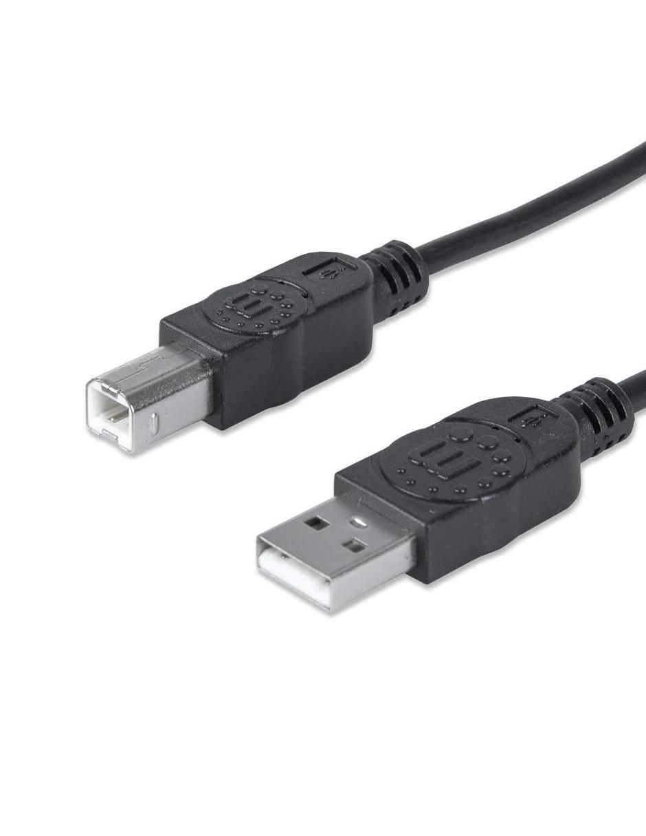 Cable USB B a tipo USB A de 5 m 2