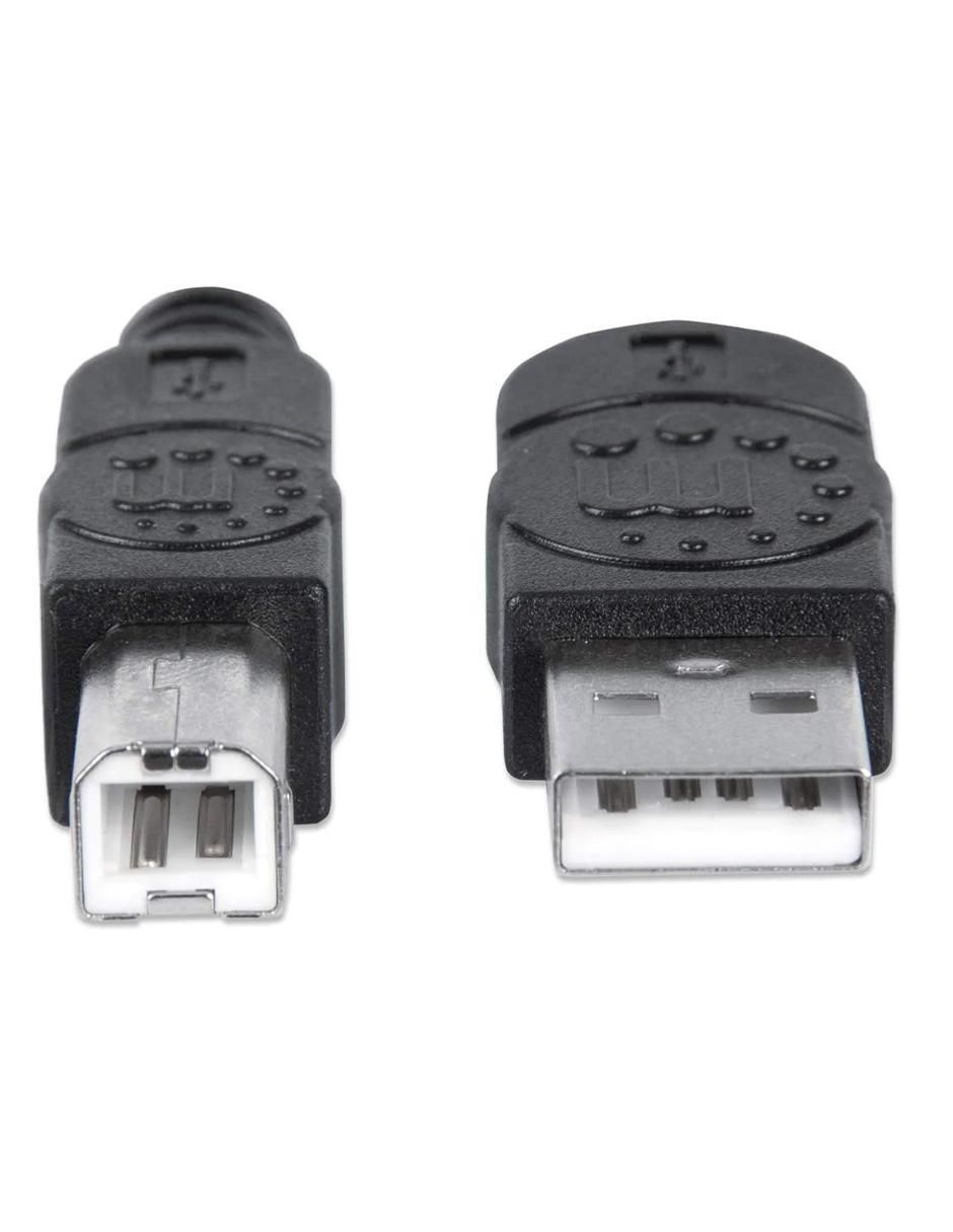 Cable USB B a tipo USB A de 5 m 3