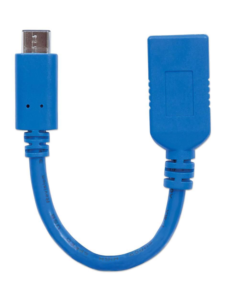 Cable USB C a tipo USB A de 15 cm 2