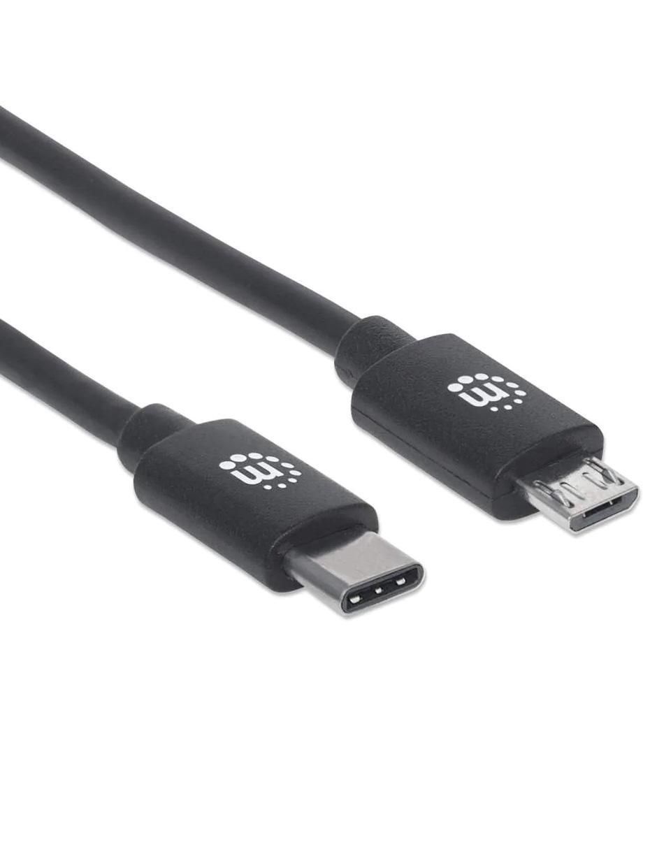 Cable USB C a tipo micro USB de 2 m Cable USB C a tipo micro USB de 2 m