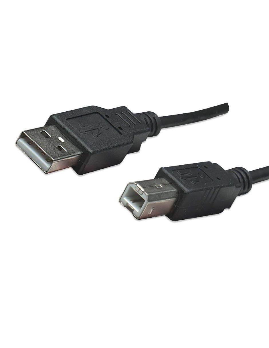 Cable USB B a tipo USB A de 50 cm 2