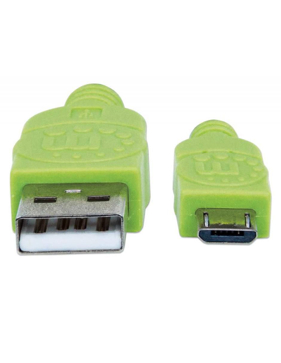 Cable micro USB a tipo USB A de 1 m 2