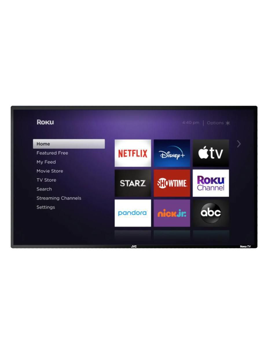 PANTALLA 32 PULGADAS JVC LED ROKU TV HD SI32RF JVC SI32//RF