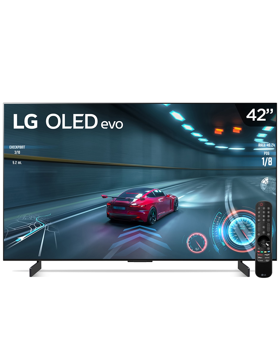 Pantalla LG OLED evo 42'' C3 4K SMART TV con ThinQ AI
