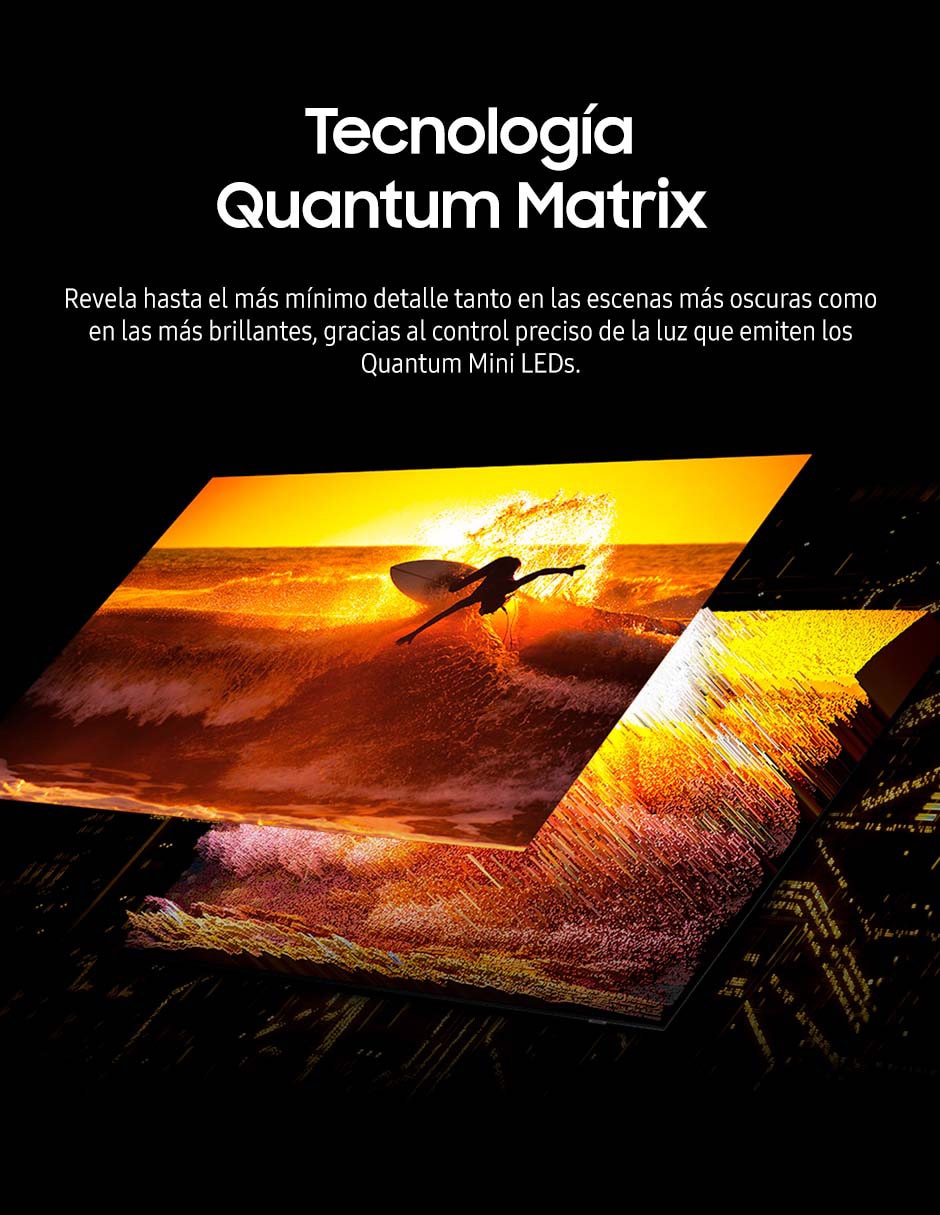 Pantalla Smart TV QLED de 85 pulgadas 4K QN85QN85CAFXZX 9