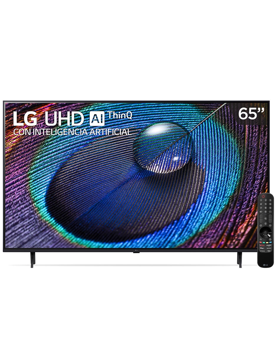 Pantalla LG 65 Pulgadas 4K Smart TV AI ThinQ con Barra de Sonido