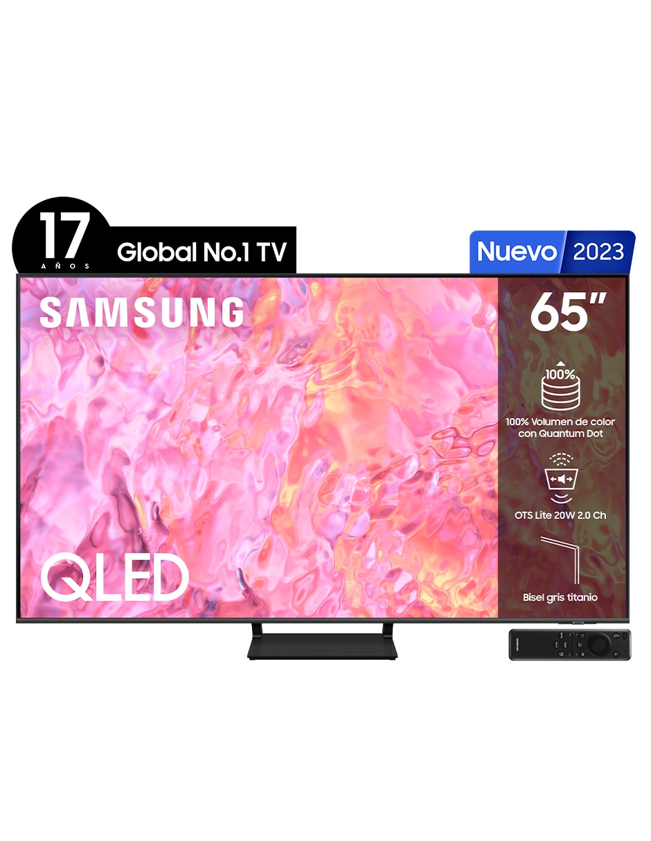 Pantalla Smart TV Samsung QLED de 65 pulgadas 4 K QN65Q65CAFXZX