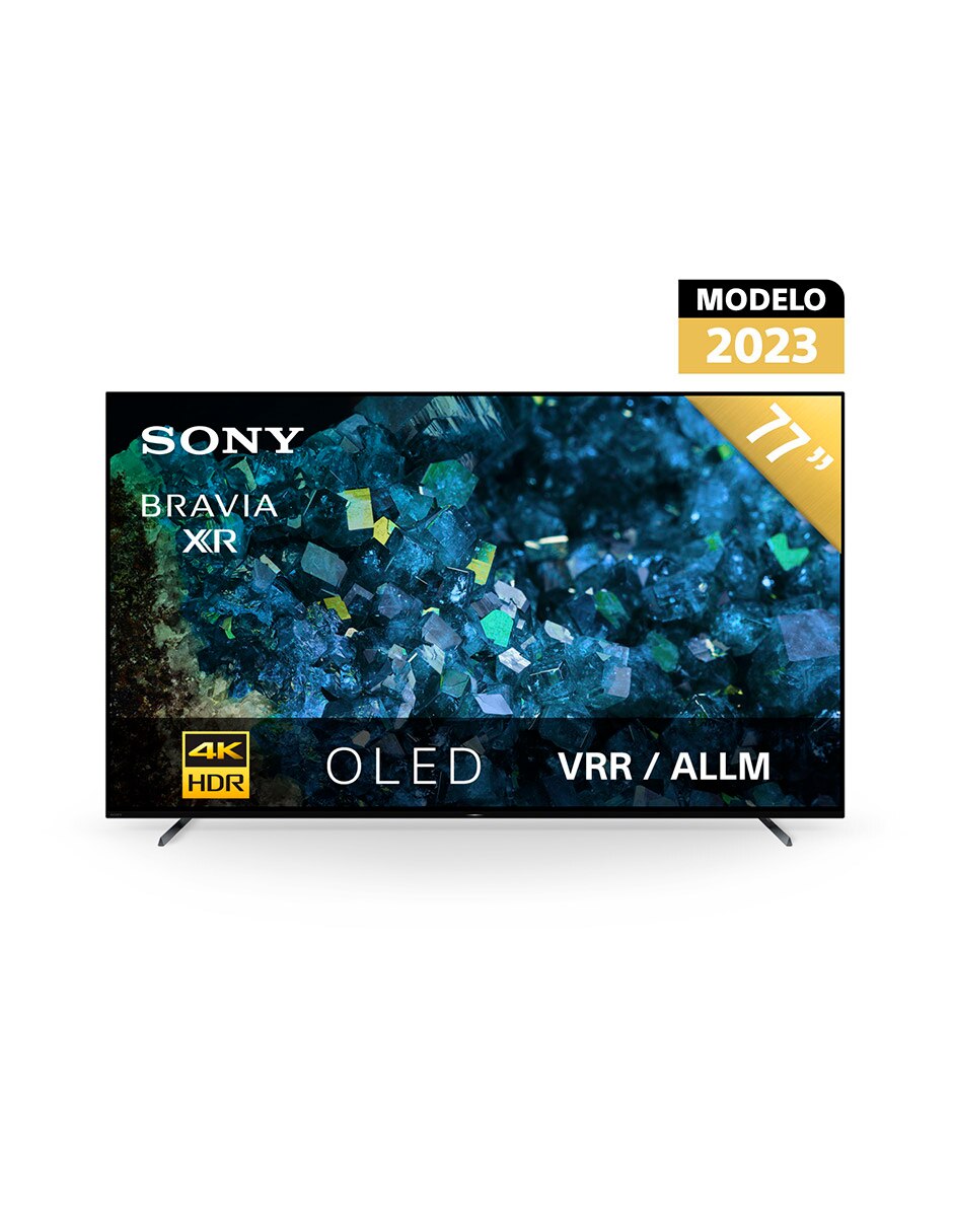 Pantalla Smart TV OLED de 77 pulgadas 4K XR-77A80L con Google TV 1
