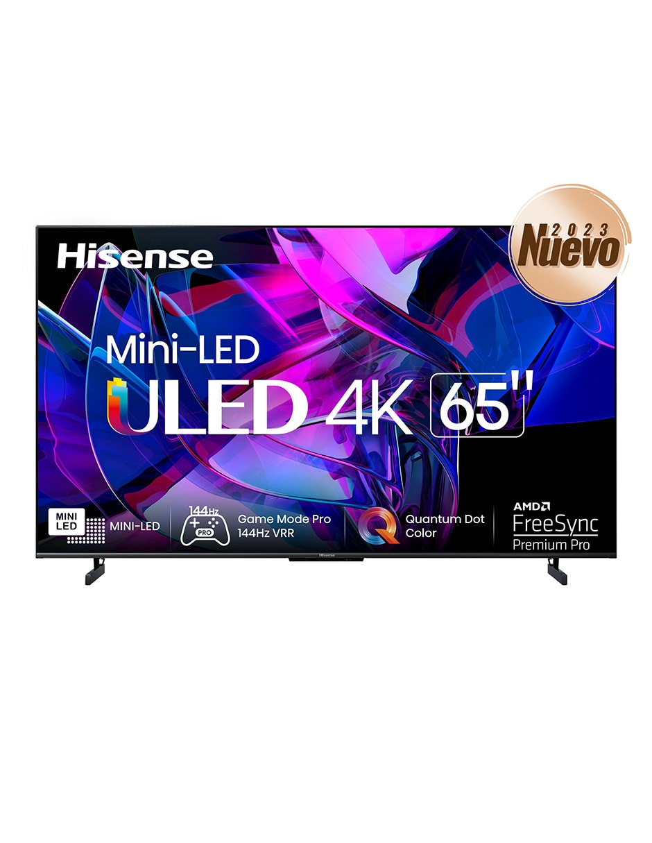 Pantalla Hisense 55 Pulgadas Mini LED 4K Google TV 55U6K a precio