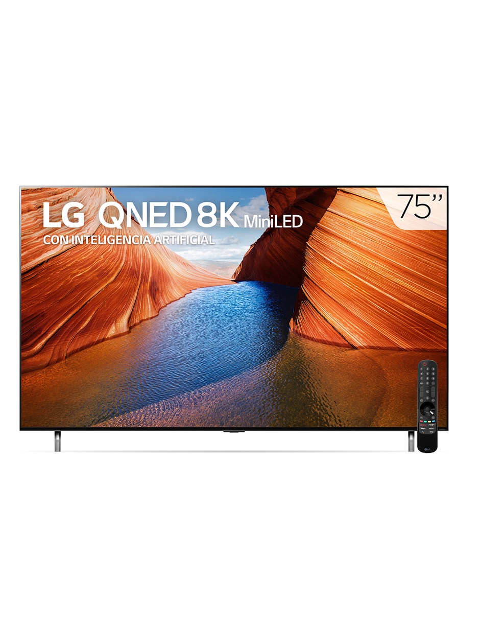 Pantalla Smart TV LG QNED de 75 pulgadas 8 K 75QNED99SQA con WebOS
