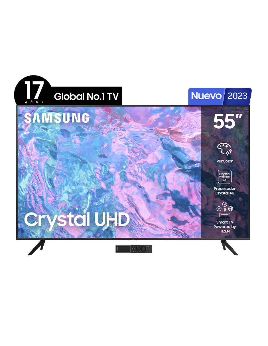 Televisor 60 Pulgadas Crystal UHD 4K Ultra HD Smart TV - Samsung