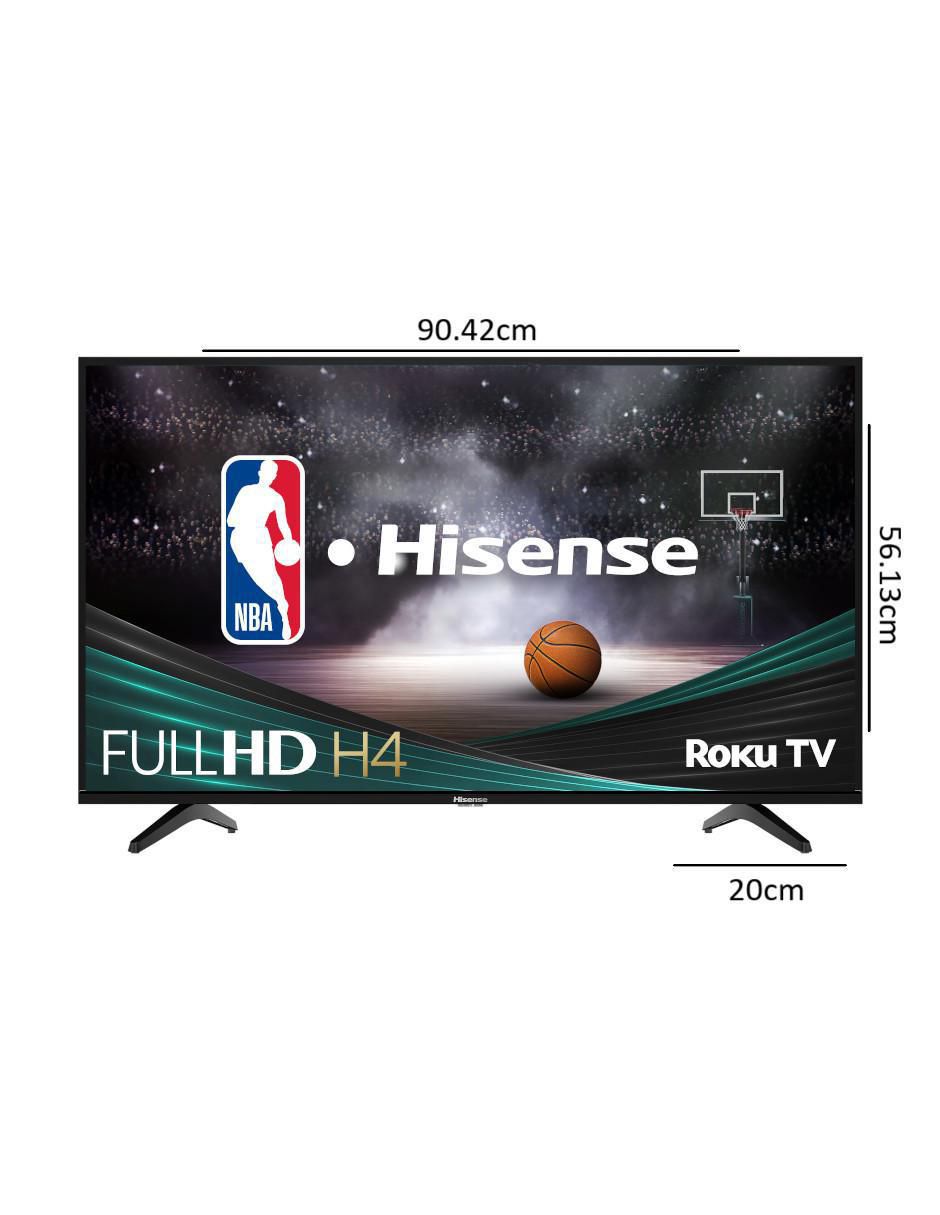 Pantalla Smart TV Philips LED de 32 pulgadas HD 6452 Series con Roku TV