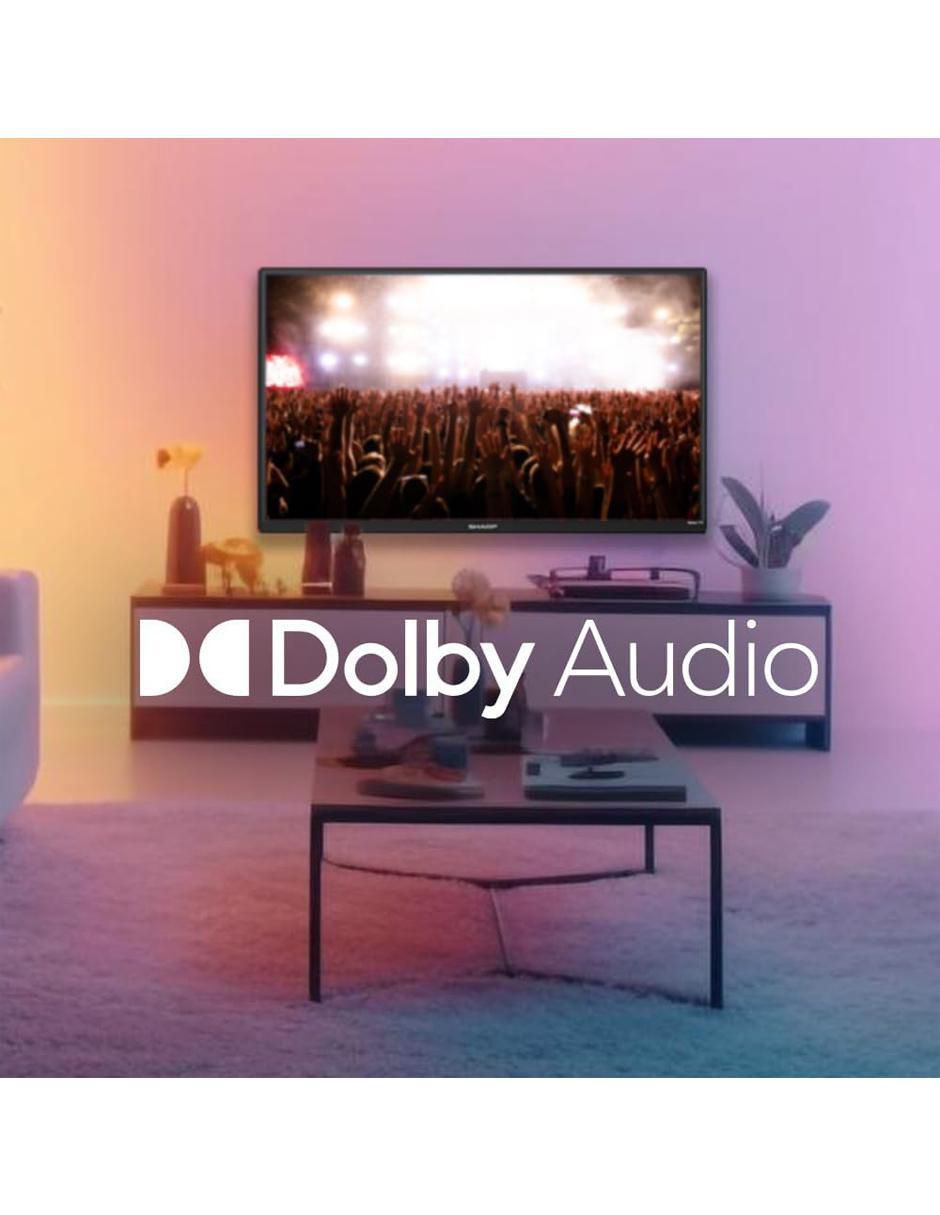 Pantalla Smart TV LED de 32 pulgadas HD 2T-C32CF2UR con Roku TV 8