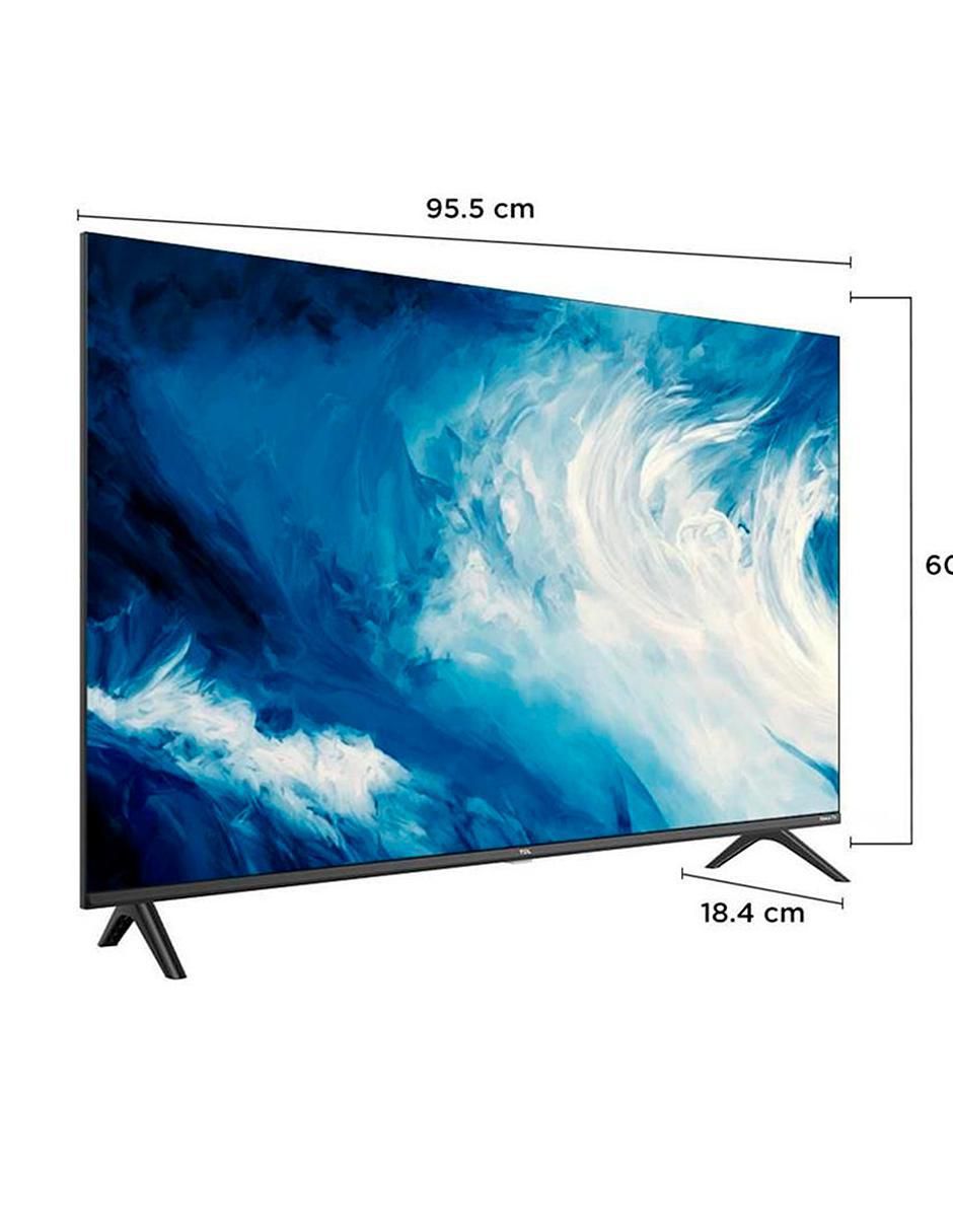 Pantalla Smart TV LED de 43 pulgadas Full HD 43S310R-MX con Roku TV 3