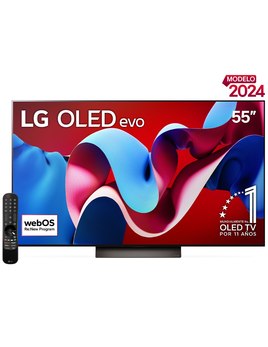 Pantalla Smart TV OLED de 55 pulgadas 4K OLED55C4PSA 1