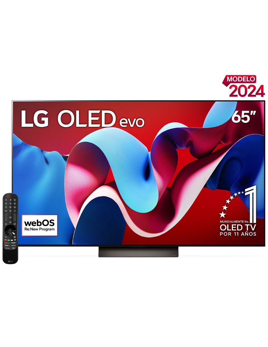 Pantalla Smart TV OLED de 65 pulgadas 4K OLED65C4PSA 1